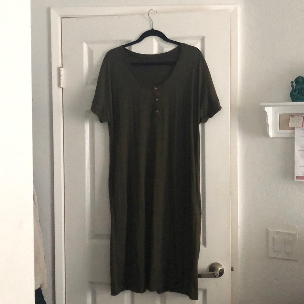 Humble Hilo Dress - Olivo